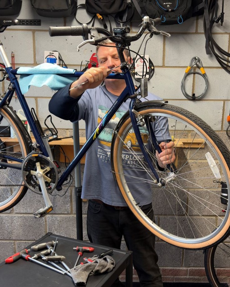 James — bike mechanic at BS4 Bikes